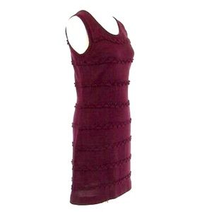 Calvin Klein Burgundy Sweater dress